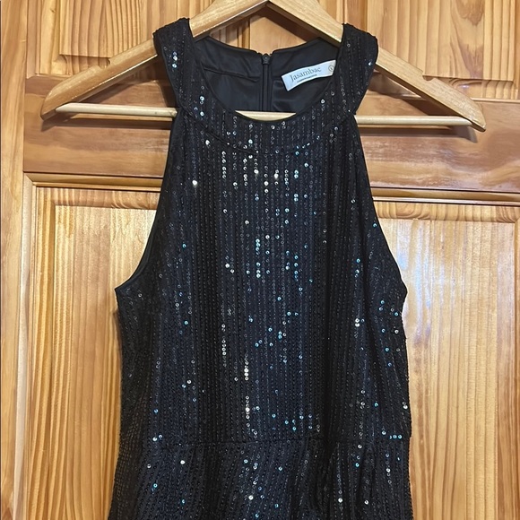 Black Sequin Dress - Picture 5 of 12